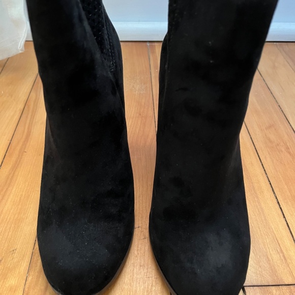 Call It Spring Black Suede Booties - Picture 11 of 16